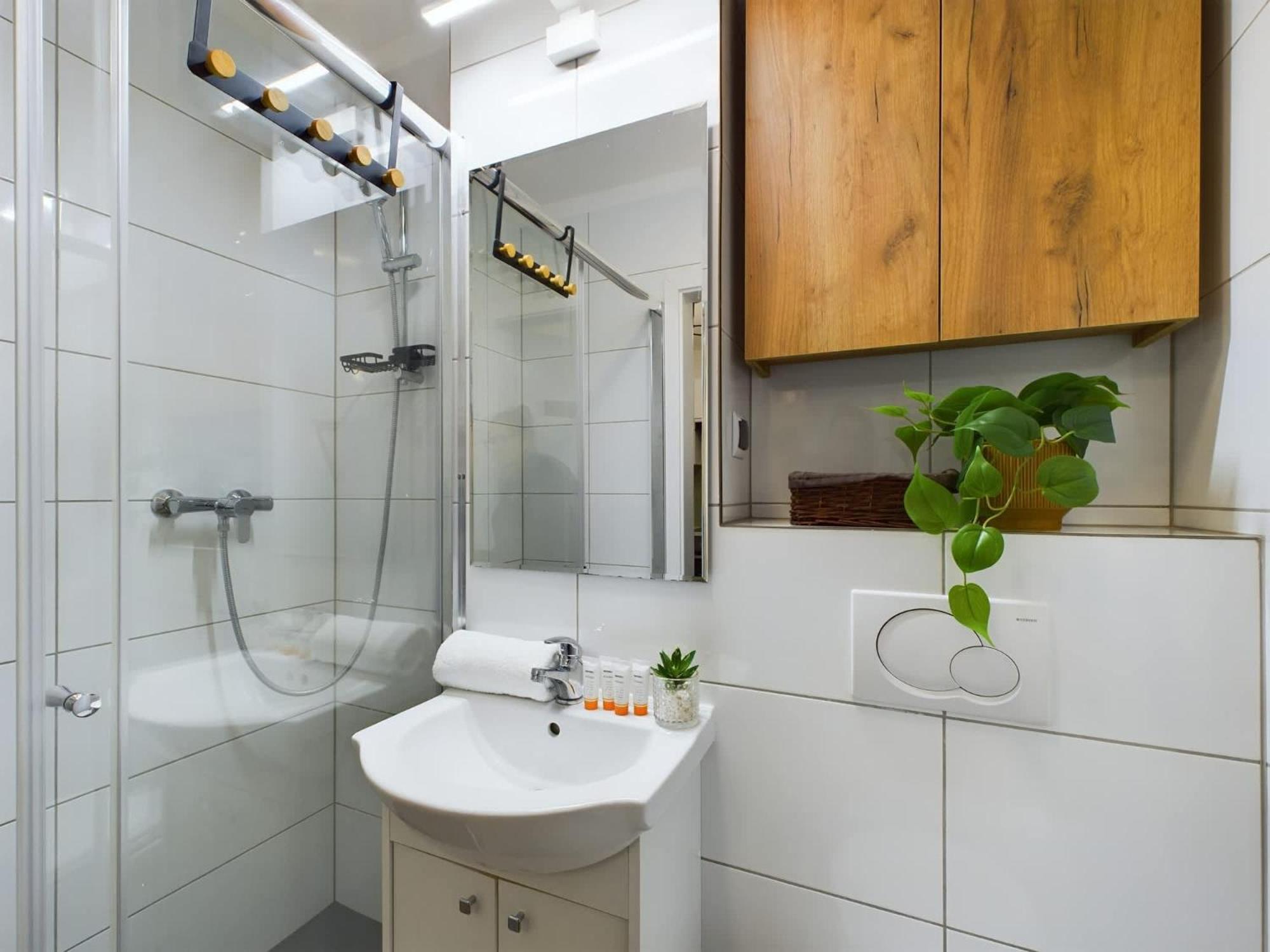 Atmospheric For 3 People In With Desk For Remote Work By Renters Apartment
